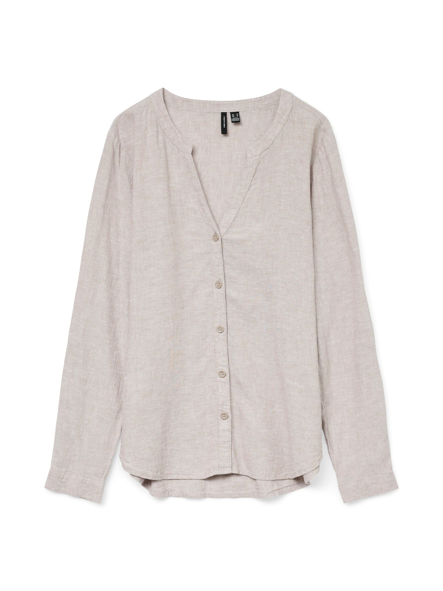 VMLINN LS V-NECK SHIRT WVN NOOS