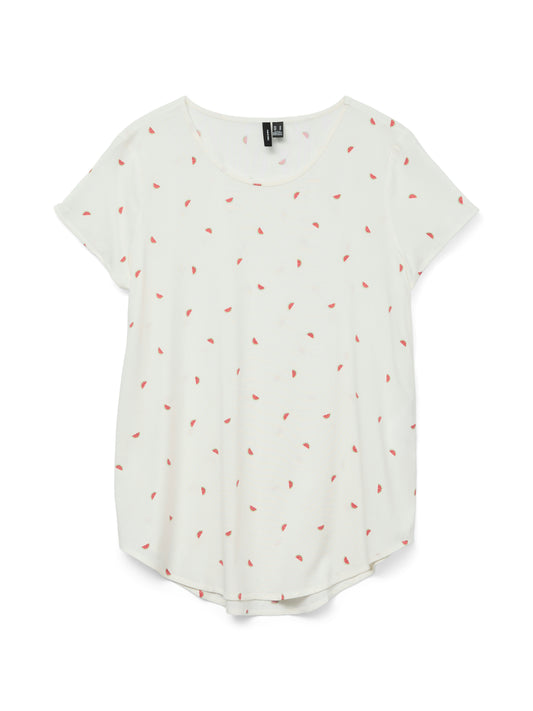 VMBELLA SS TOP AOP WVN GA