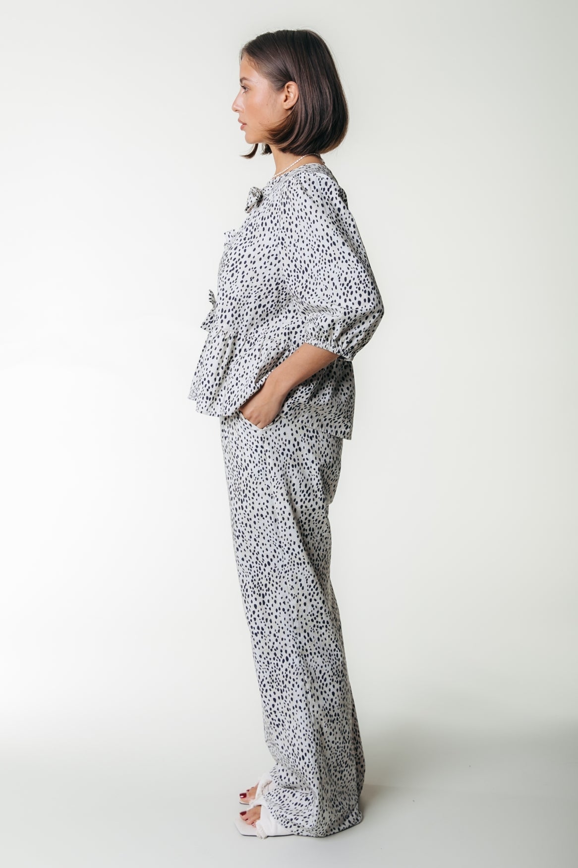 Melody Cheetah Straight Pants