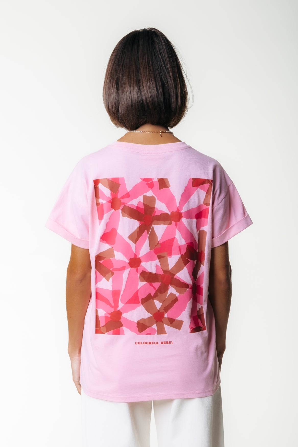 Flower Square Boxy Tee