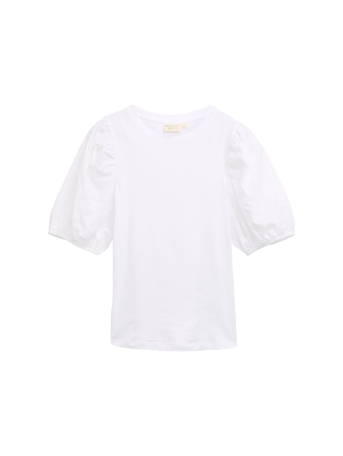 T-Shirt mit Puffärmeln