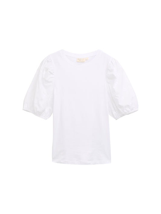 T-Shirt mit Puffärmeln