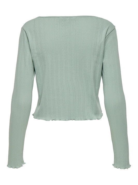 ONLCARLOTTA L/S STRING CARDIGAN JRS