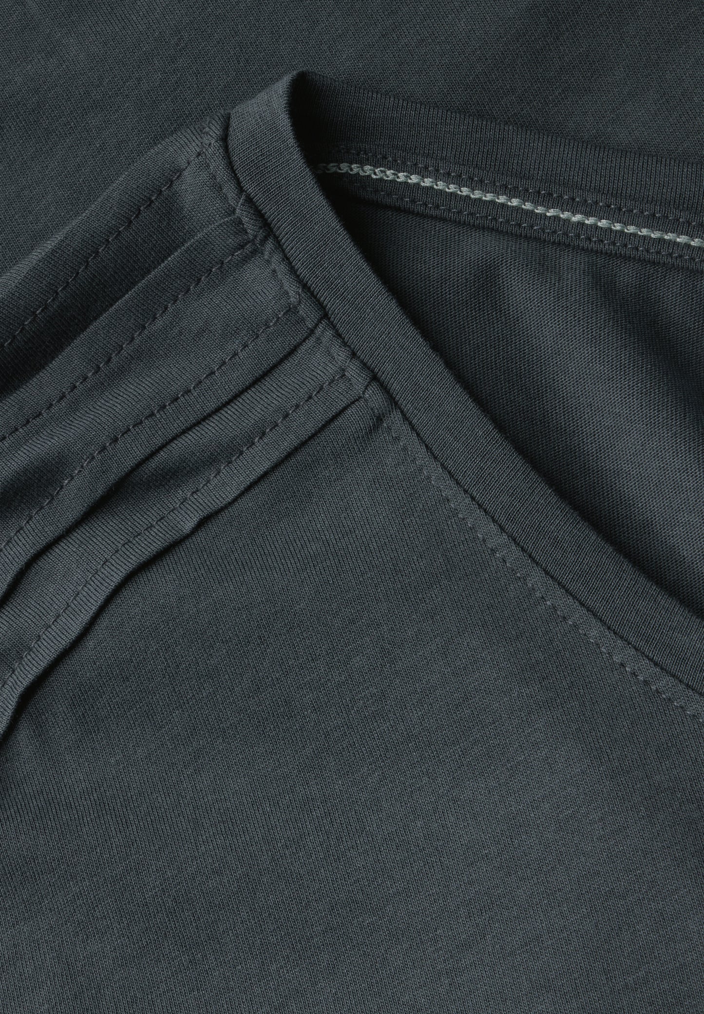 Shirt in Unifarbe