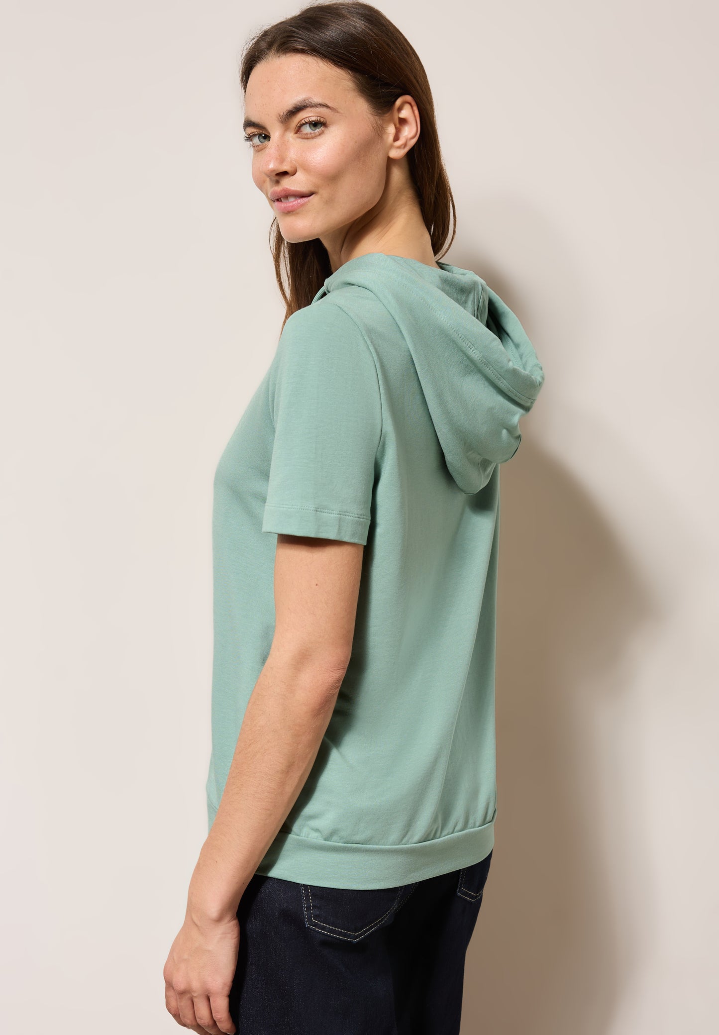 T-Shirt mit Kapuze
