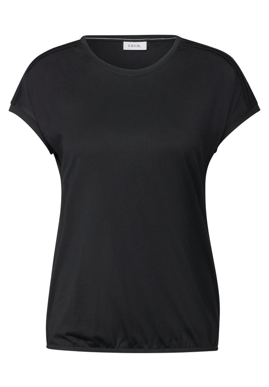 Shirt in Unifarbe