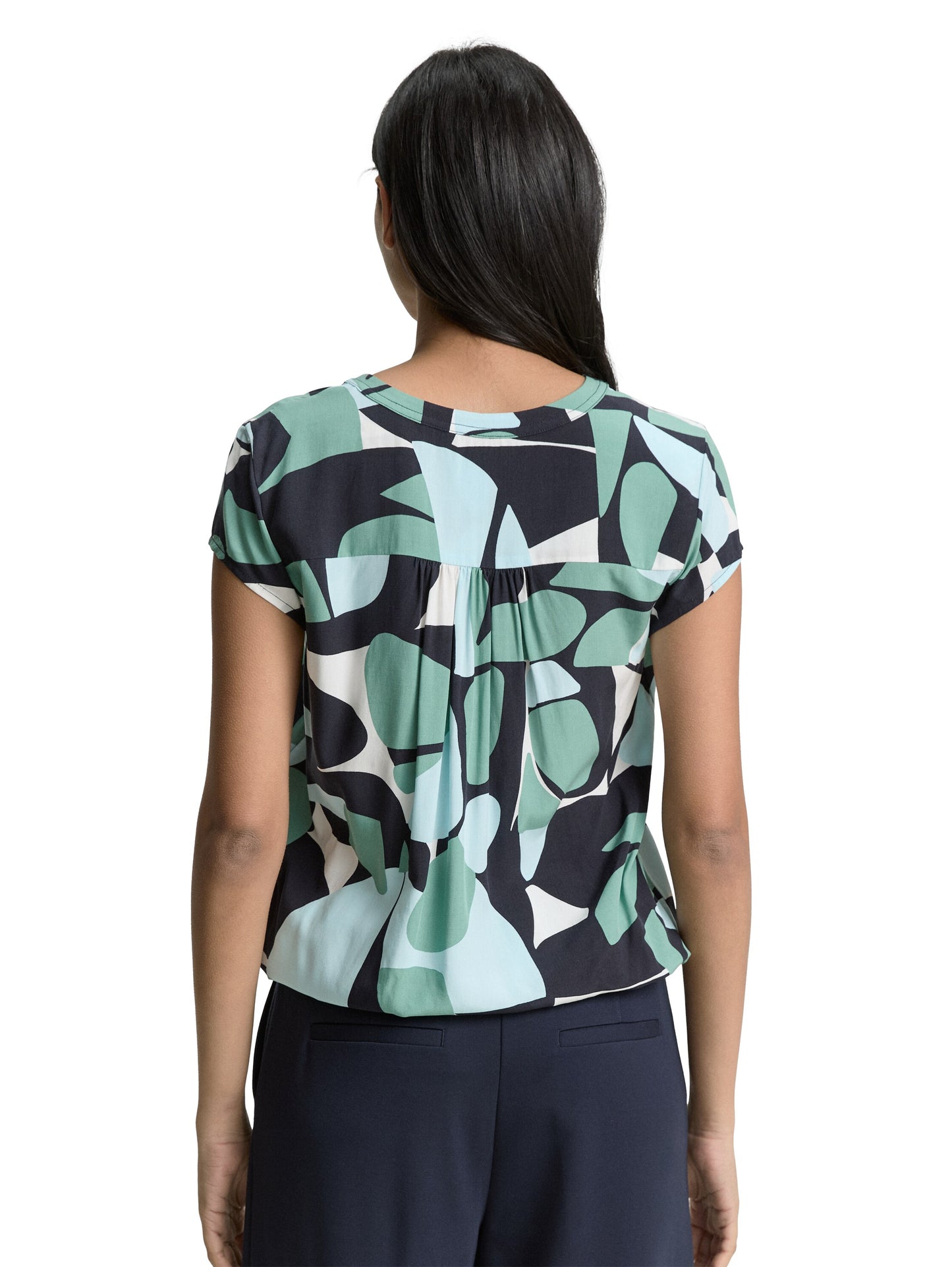 Bluse mit Muster