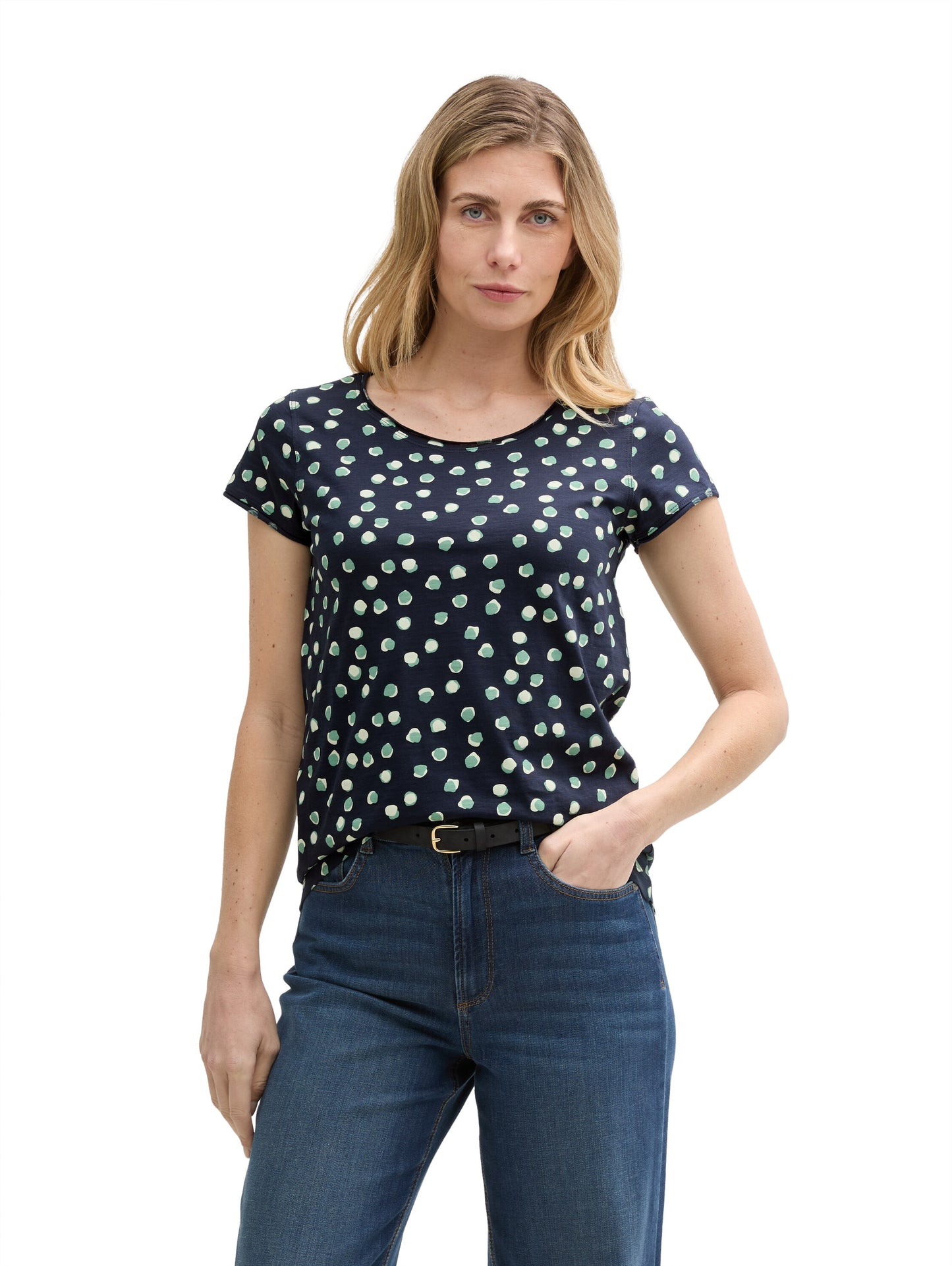 T-Shirt mit Rundhalsausschnitt