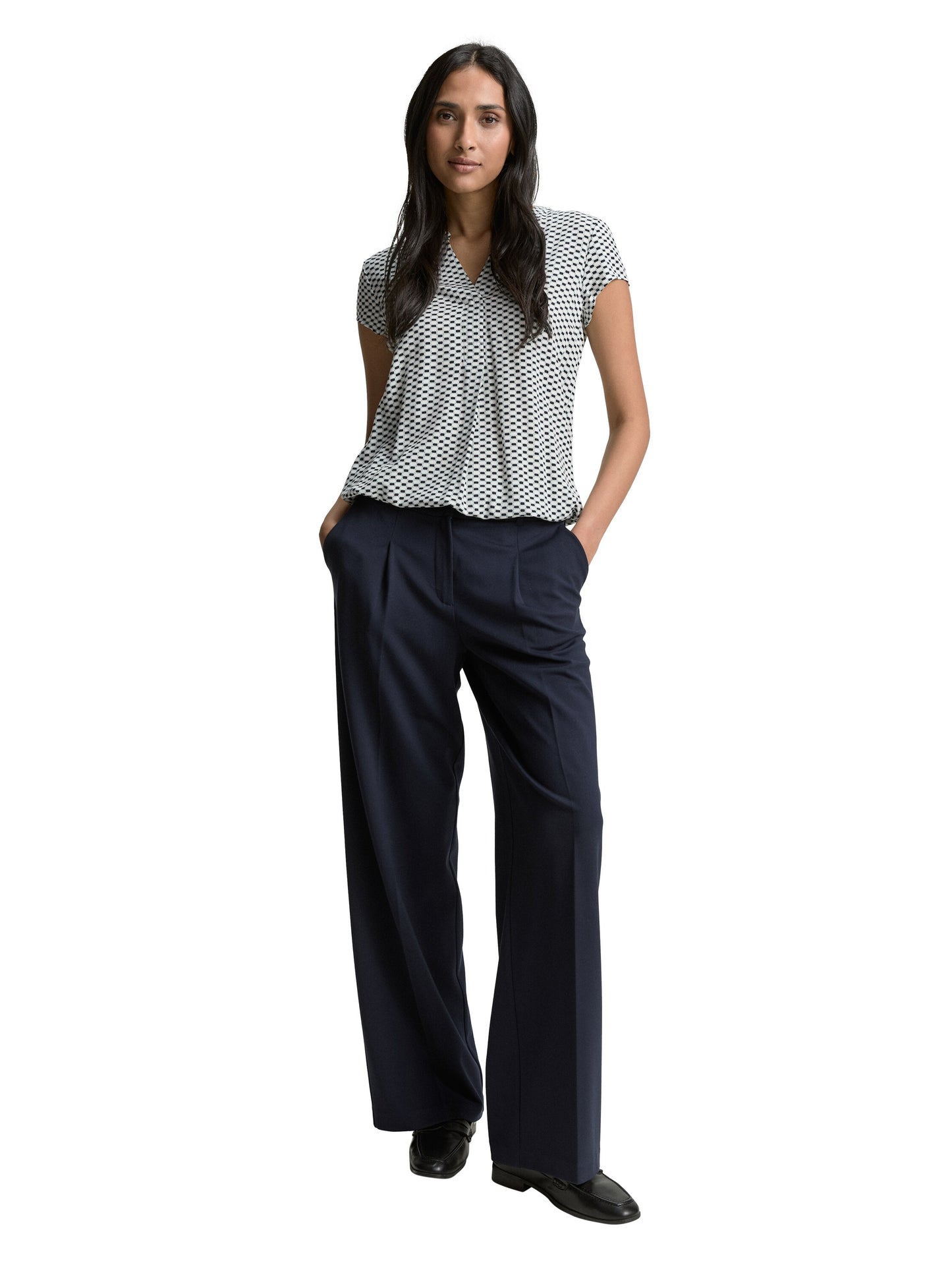 Bluse mit Muster