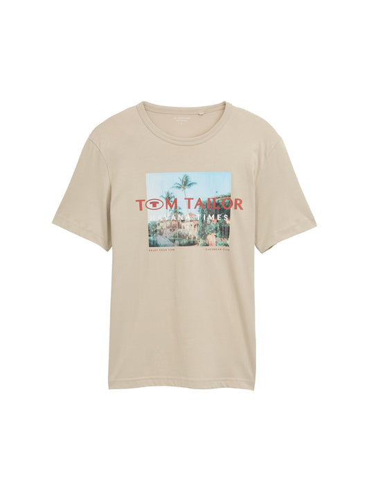 T-Shirt mit Foto-Print