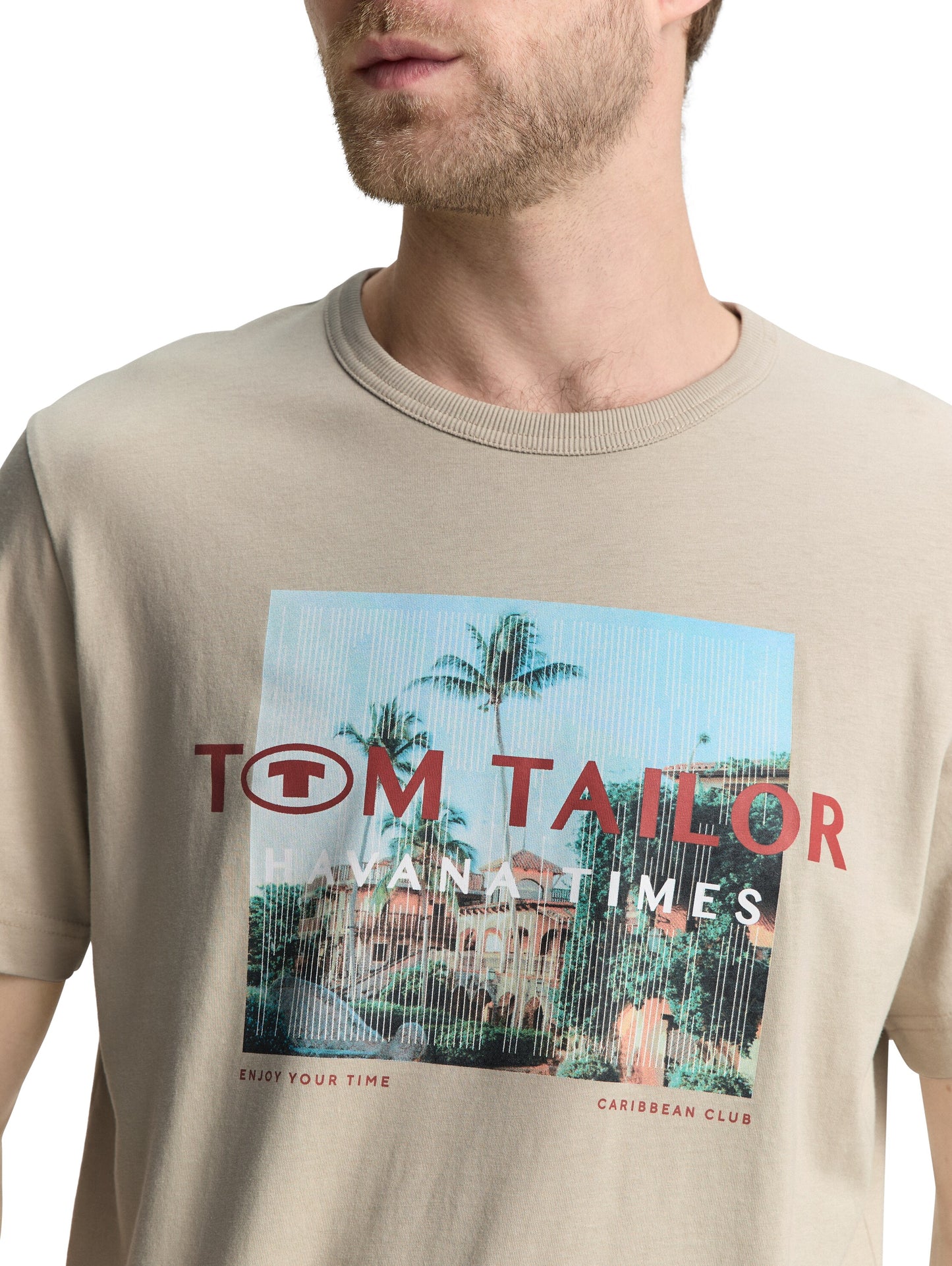 T-Shirt mit Foto-Print