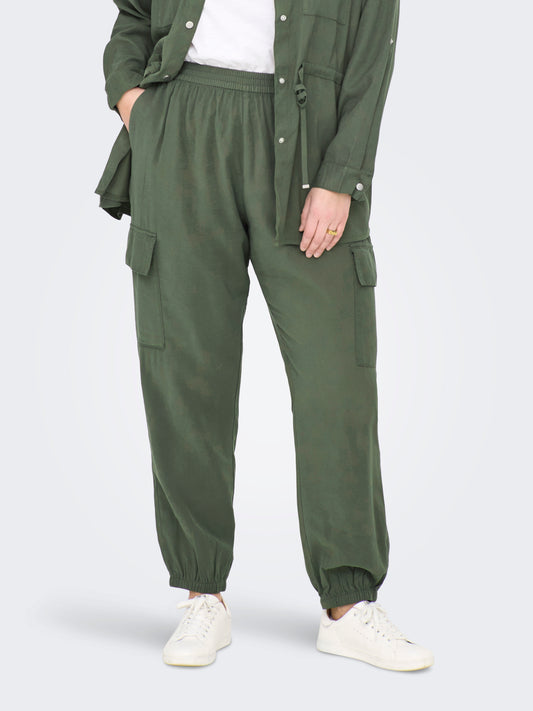 CARARIS LIFE HW PB CARGO PANT WVN