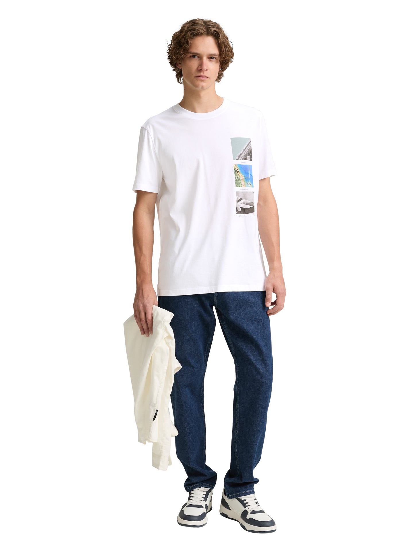 T-Shirt mit Foto-Print
