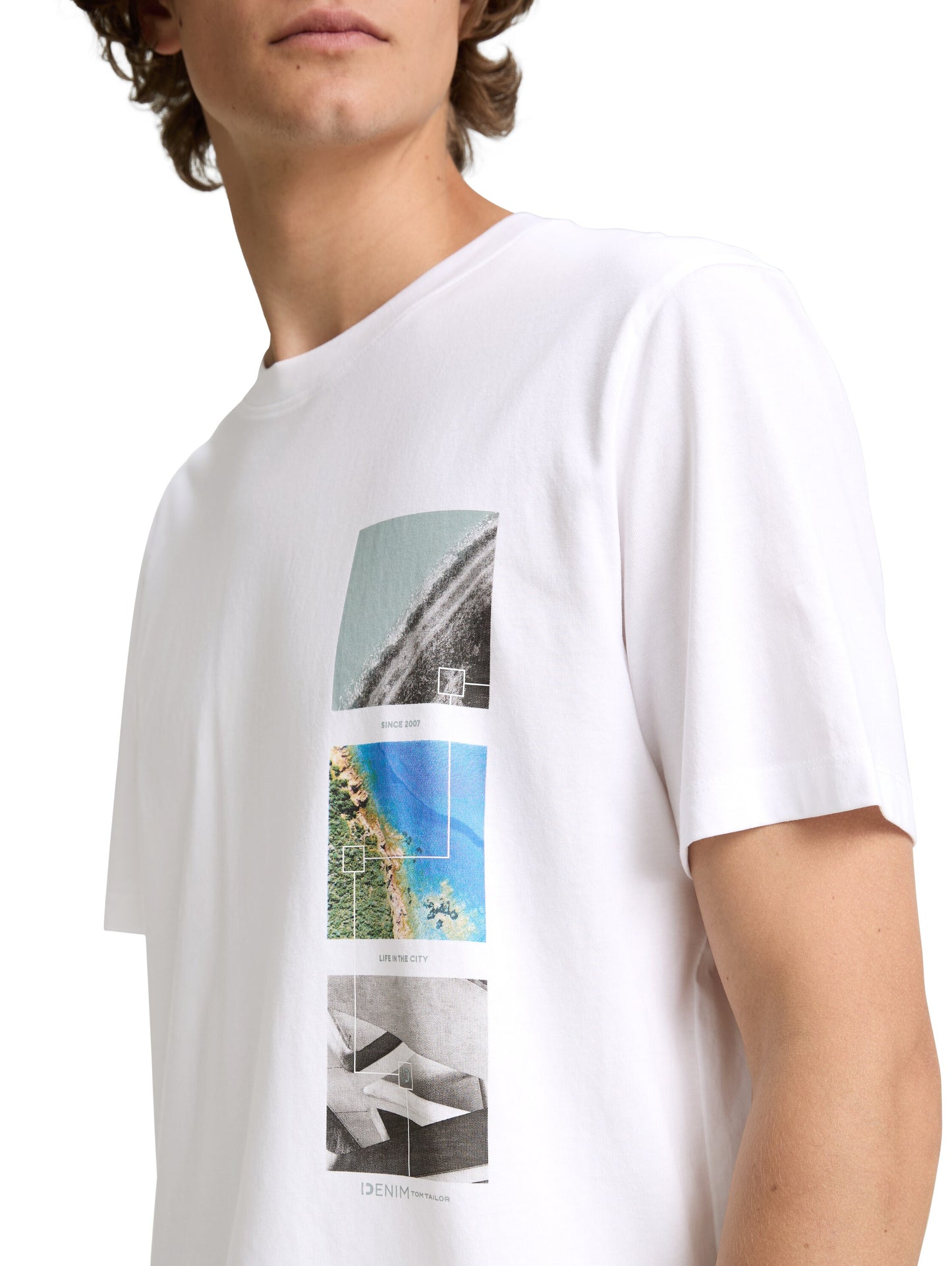 T-Shirt mit Foto-Print