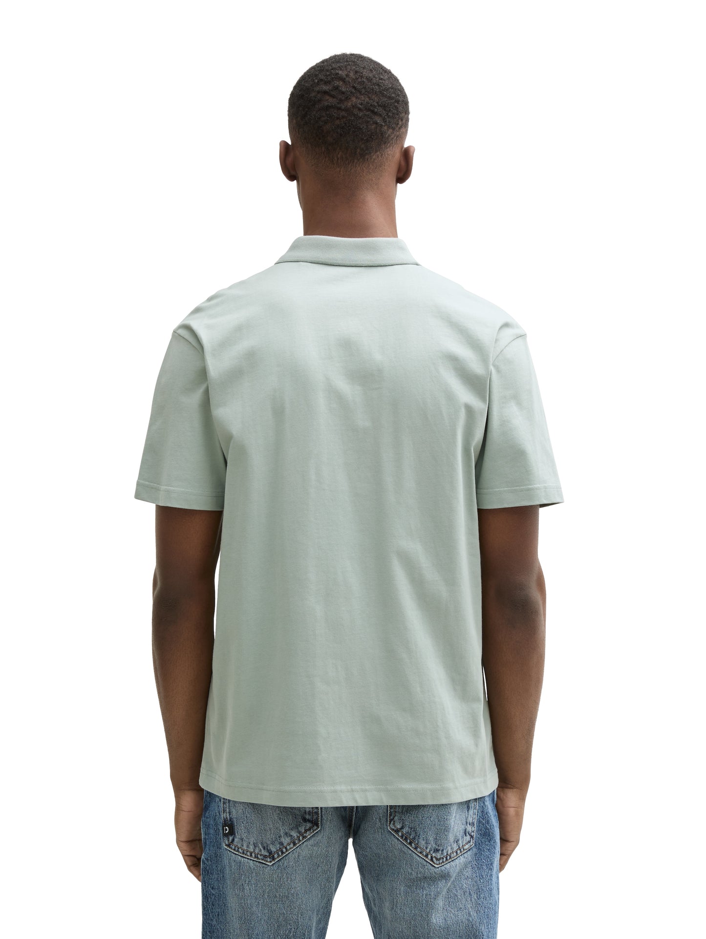 Relaxed Fit Jersey Poloshirt aus Baumwolle
