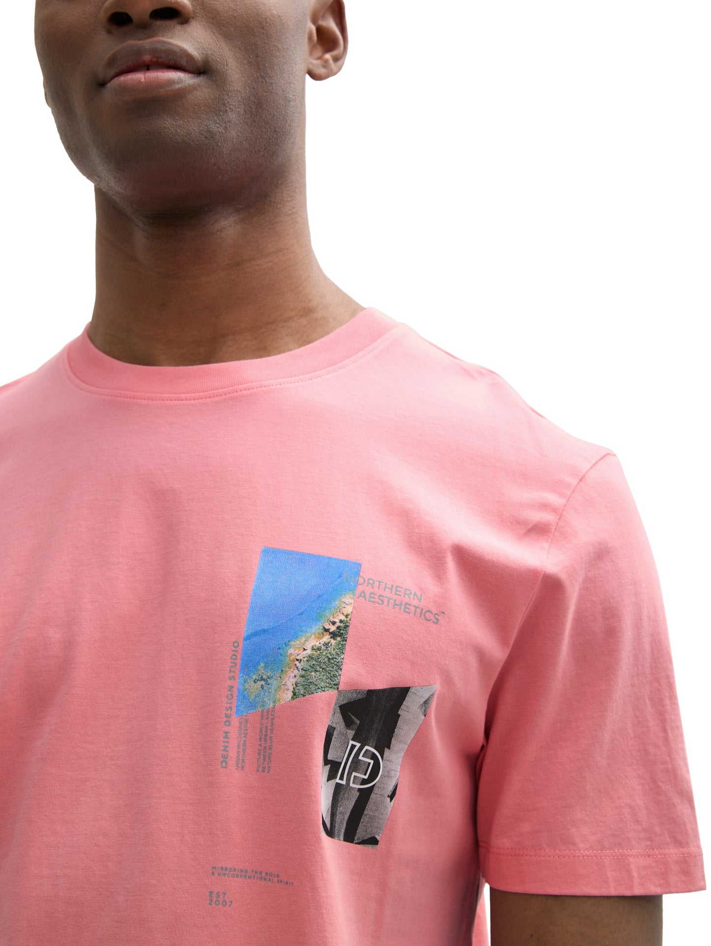 T-Shirt mit Foto-Print