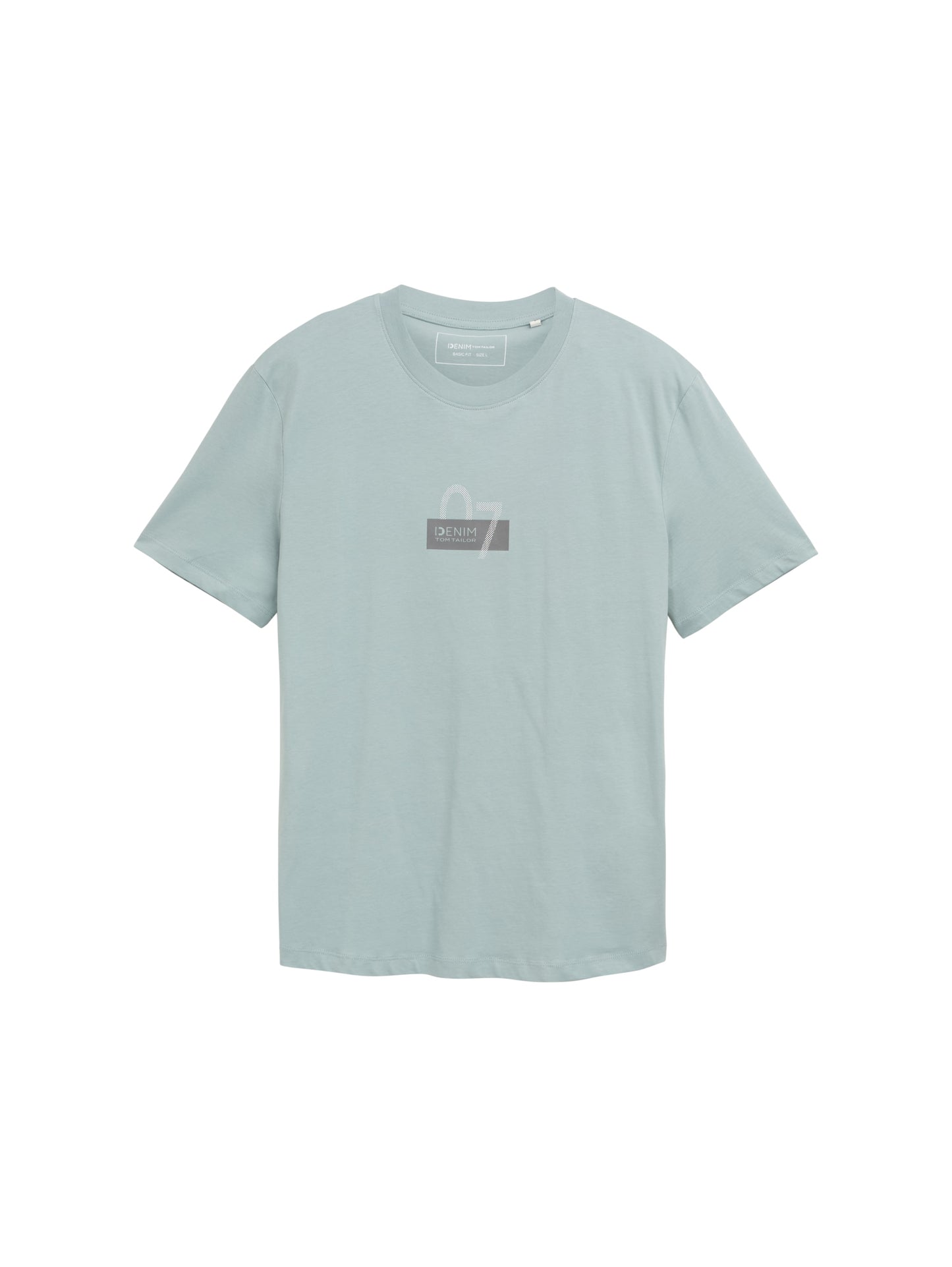 T-Shirt mit Print aus Baumwolle