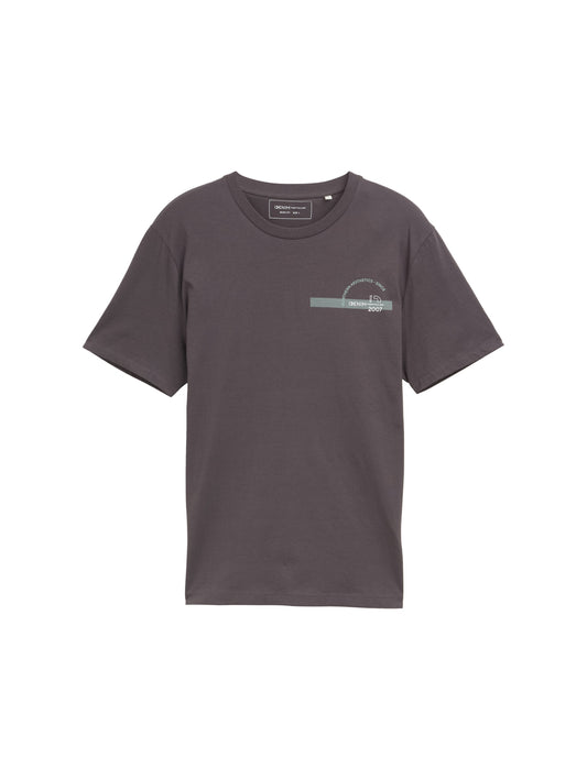 Basic T-Shirt mit Logo-Print