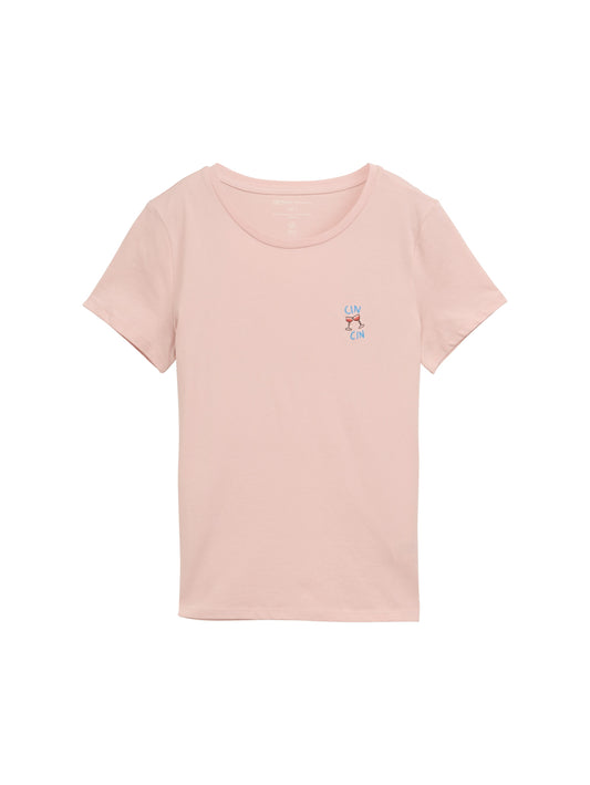 T-Shirt mit Stickerei