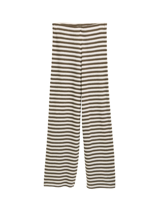 Wide Leg Strickhose