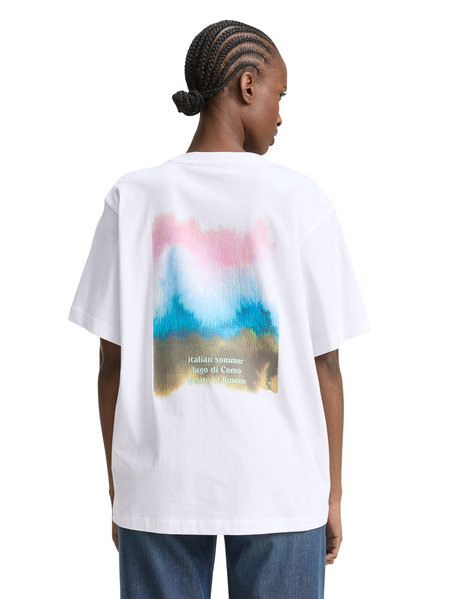 Oversize T-Shirt mit Print