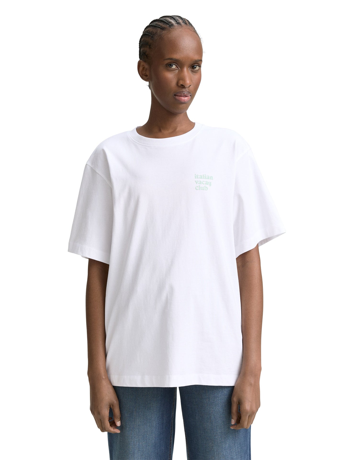 Oversize T-Shirt mit Print