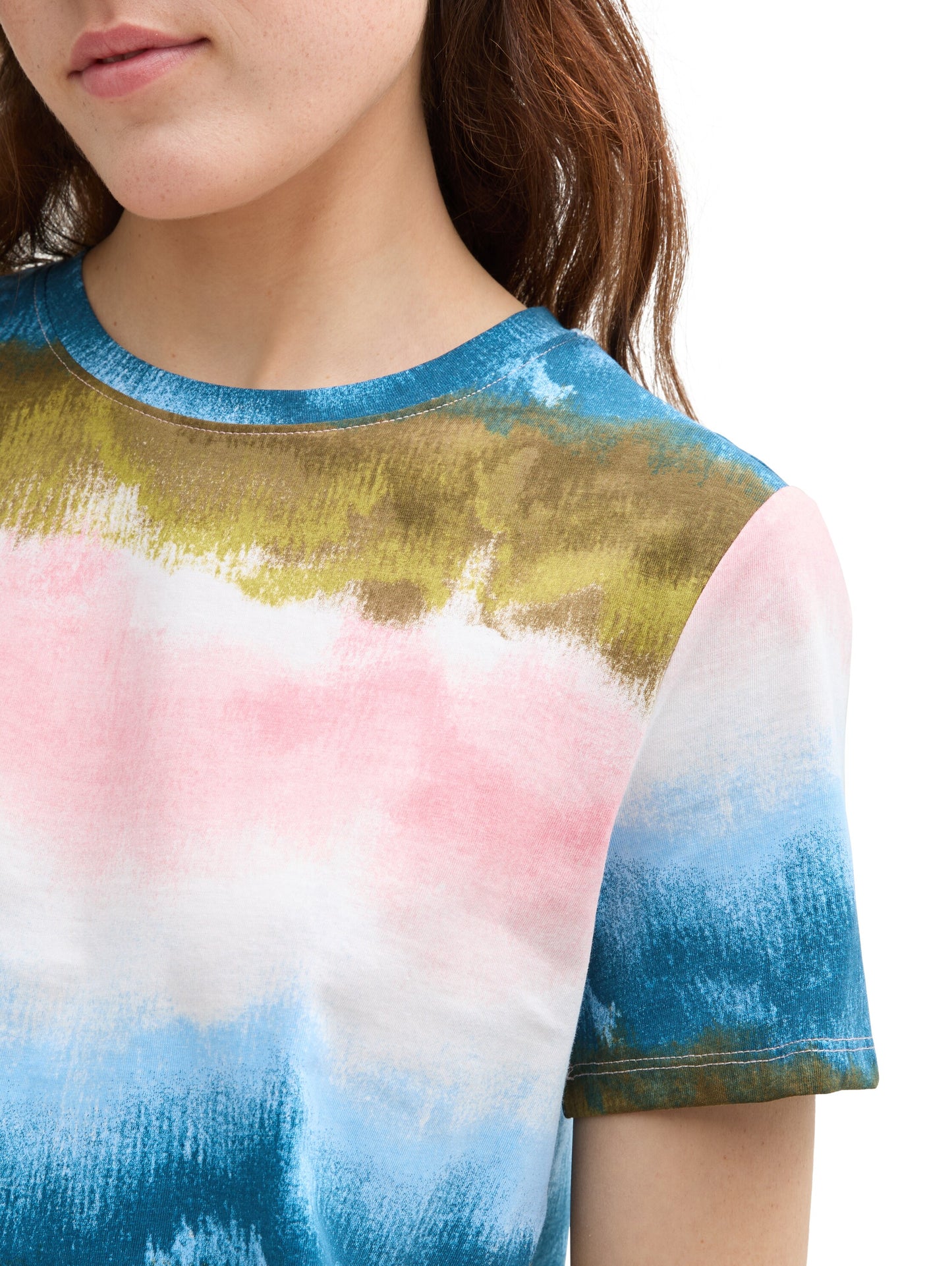 T-Shirt mit Knoten-Detail