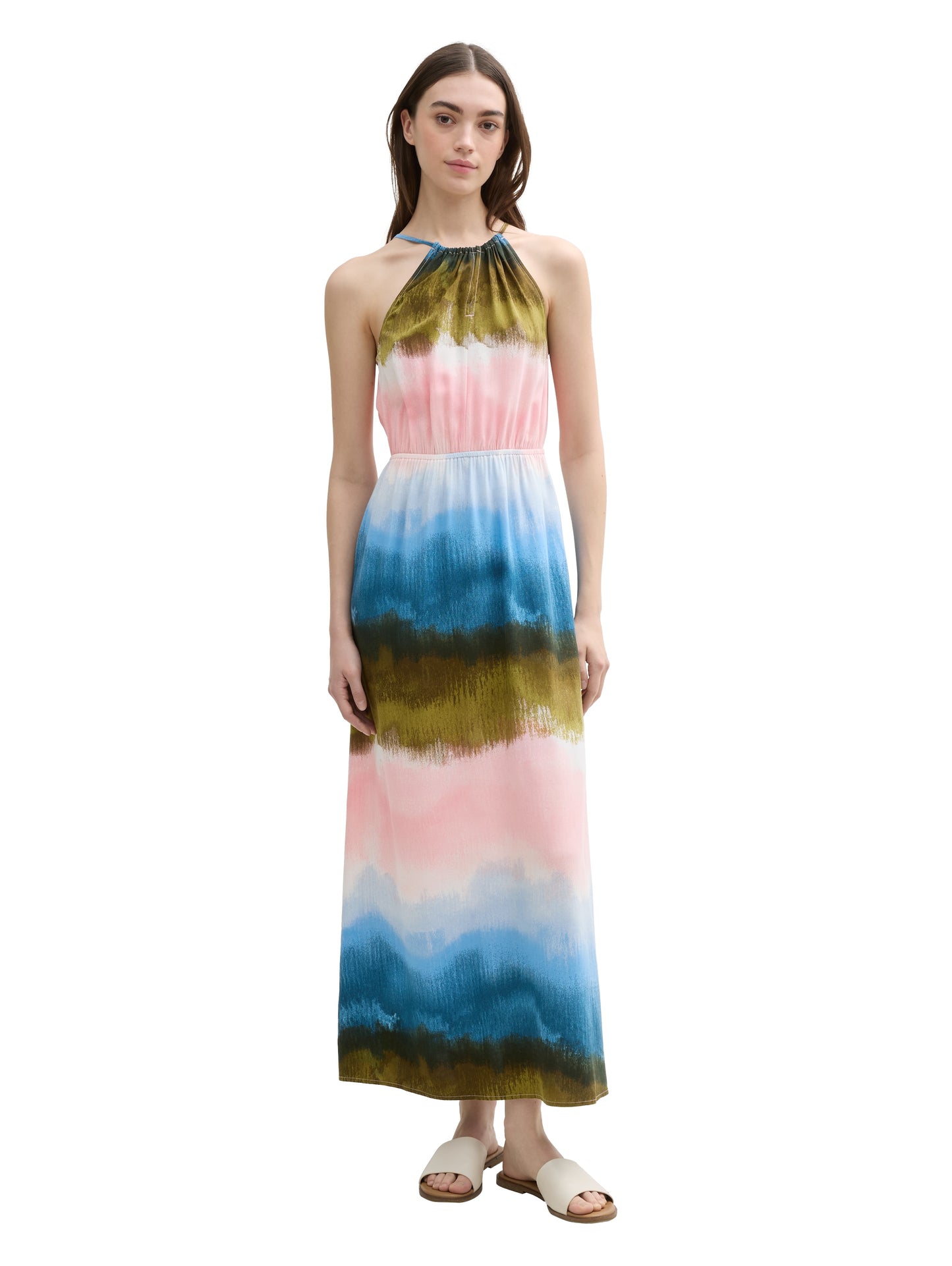 Neckholder Maxi-Kleid