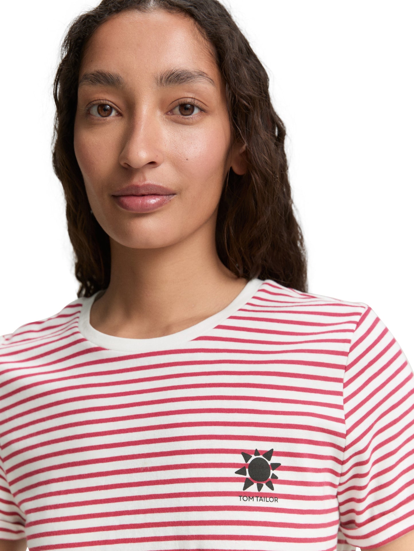 T-Shirt mit Streifenmuster