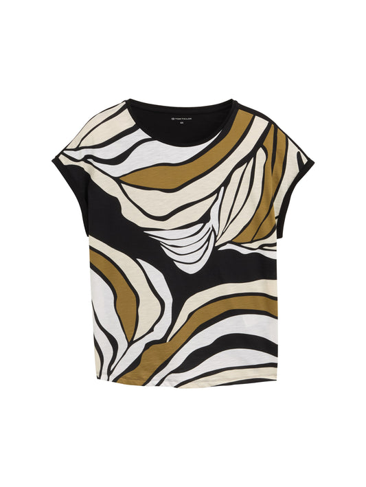 Plus Size - T-Shirt mit Muster