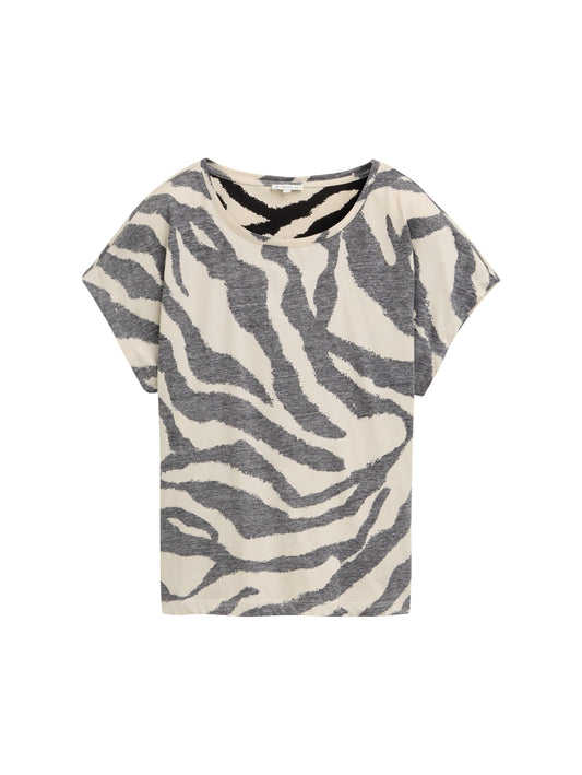 T-Shirt mit Inside-Out Print