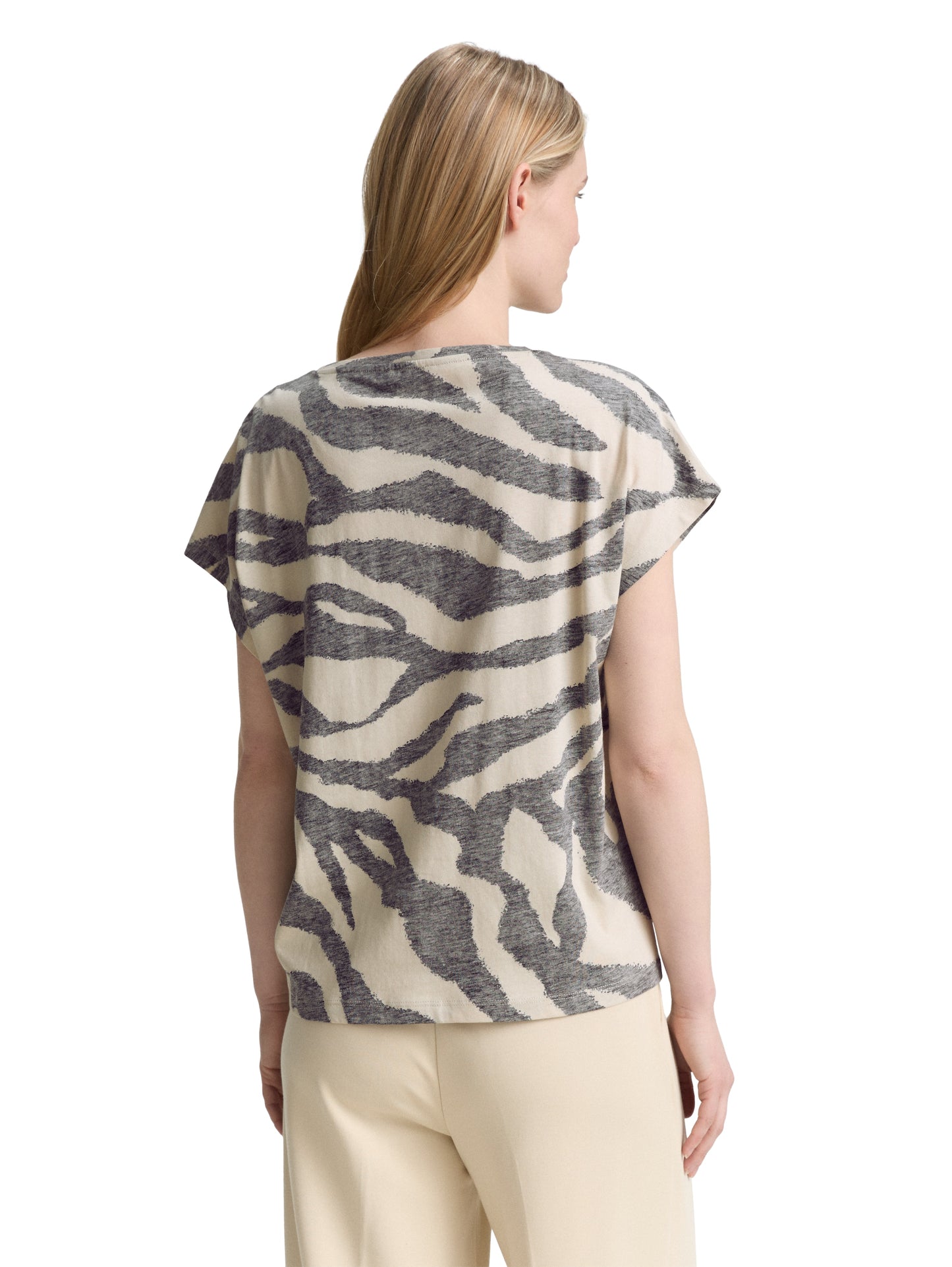 T-Shirt mit Inside-Out Print