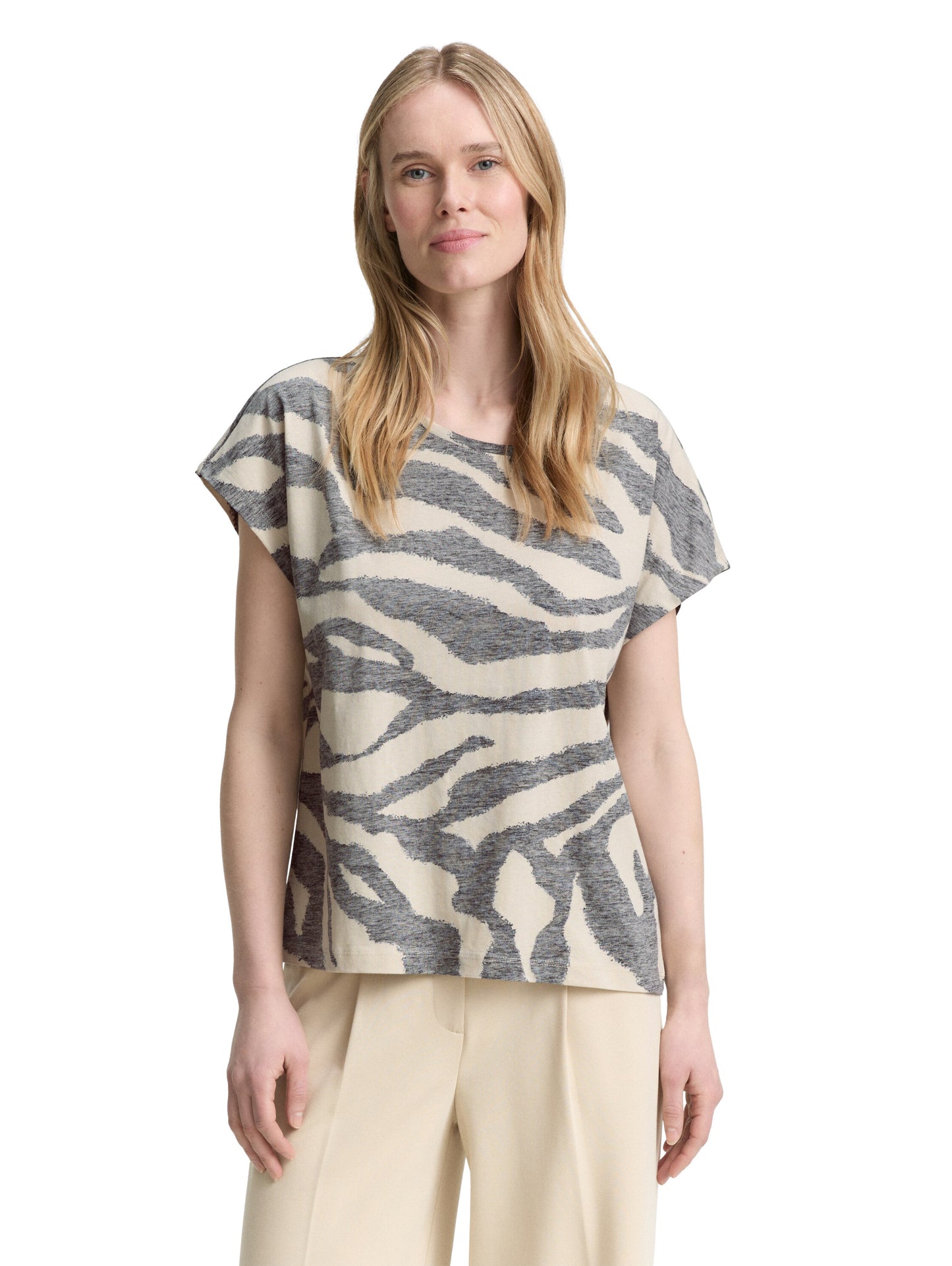 T-Shirt mit Inside-Out Print