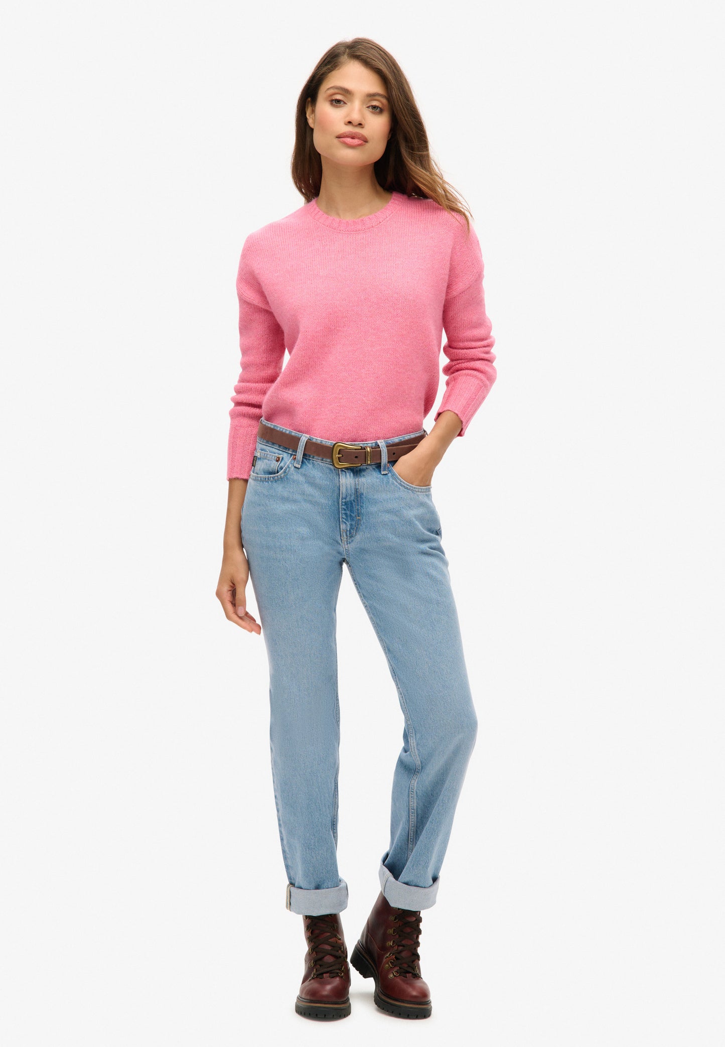 Essential Pullover mit Rundhalsausschnitt