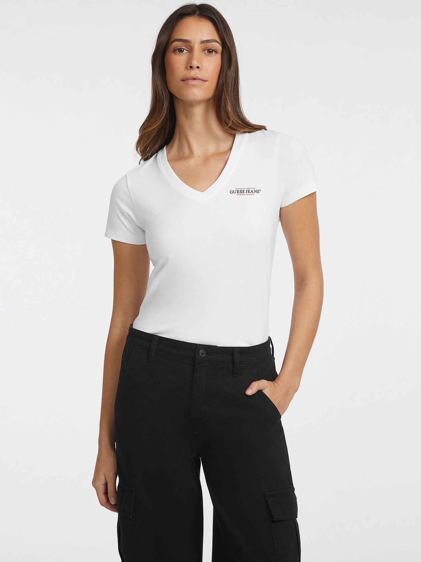 GJ SS VN SLIM MINI AMERICA TEE