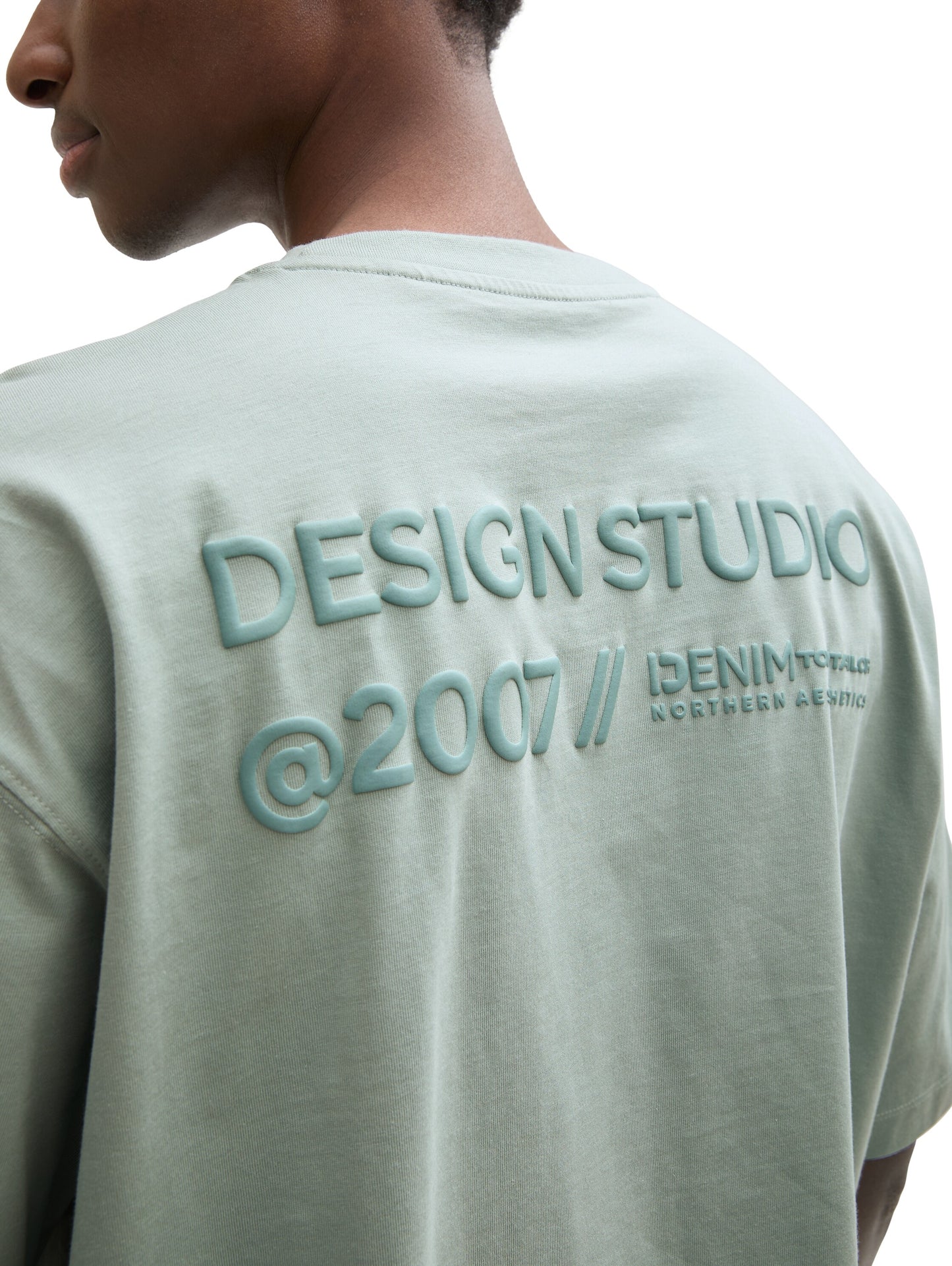 Oversize T-Shirt mit Rückenprint