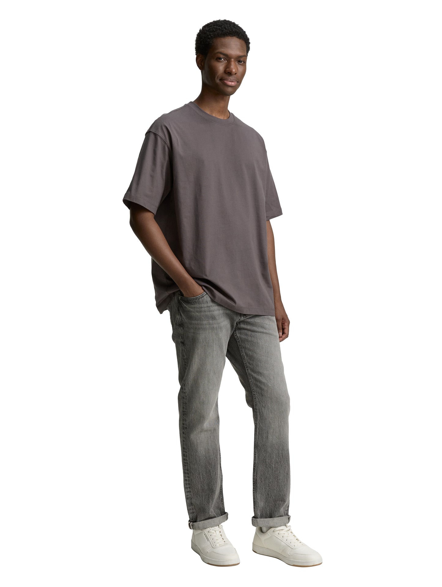Oversize T-Shirt mit Rückenprint