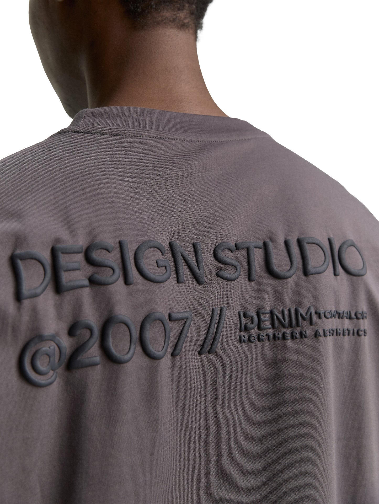 Oversize T-Shirt mit Rückenprint