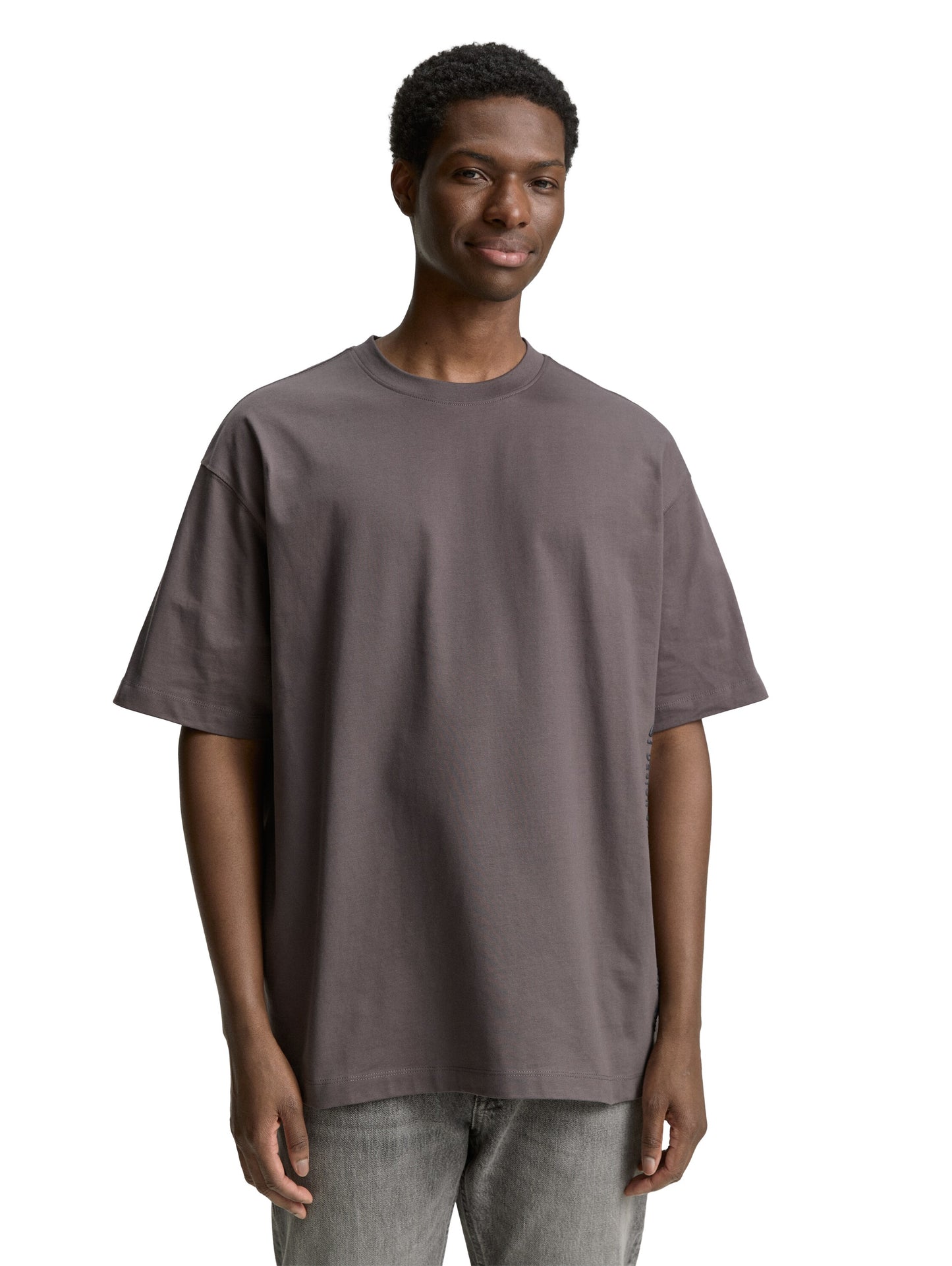 Oversize T-Shirt mit Rückenprint
