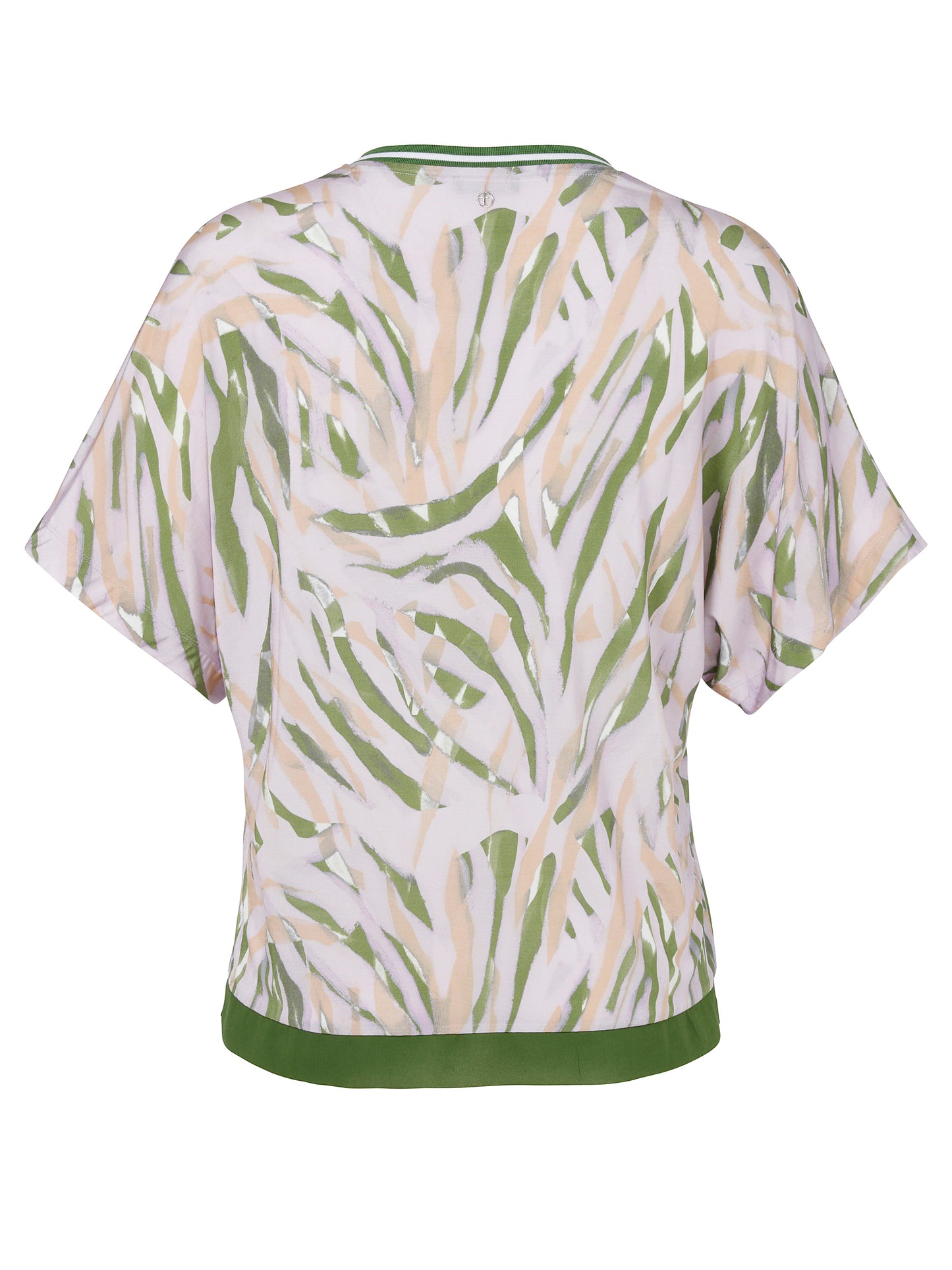 Bluse V-Ausschnitt ohne Arm Druck
