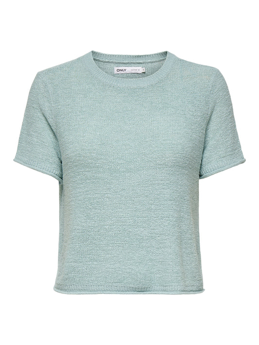ONLSUNNY S/S PULLOVER KNT NOOS