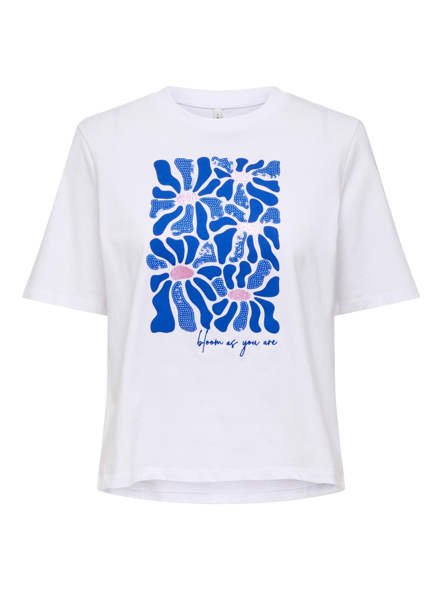 ONLRITA S/S FLOWER TOP BOX JRS