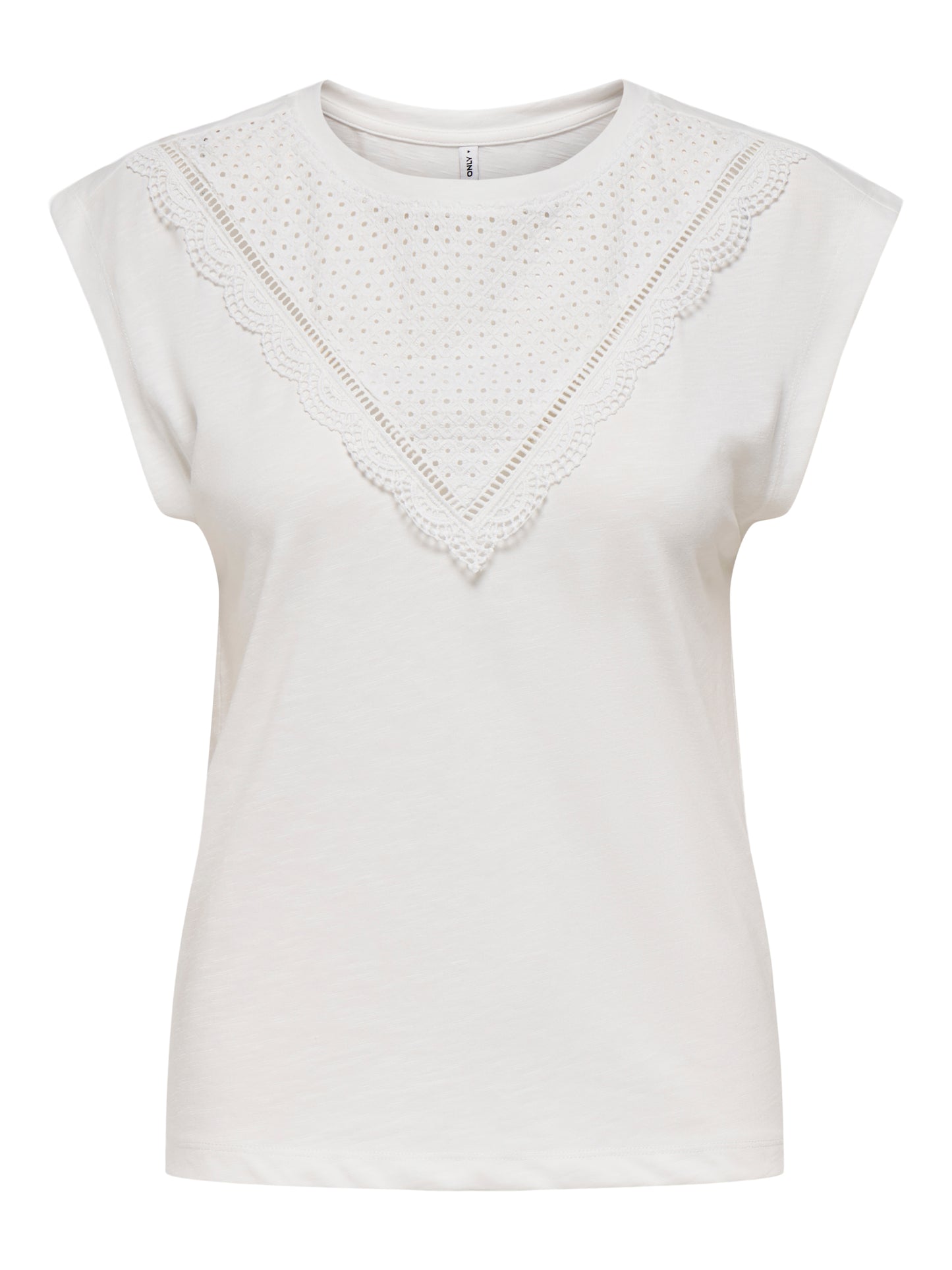 ONLDELIA LIFE S/L O-NECK MIX TOP BOX JRS
