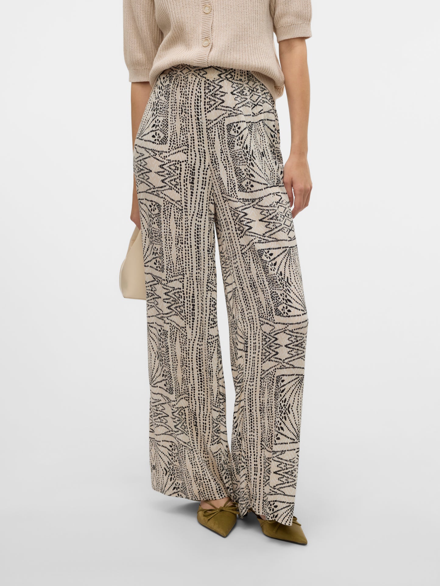 VMMENNY HW WIDE PANTS WVN GA
