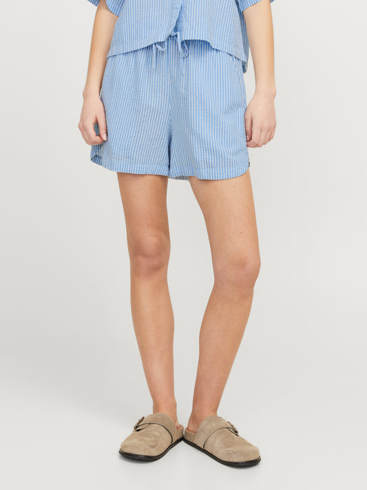 JXWINDY SEERSUCKER HW SHORTS WVN SN
