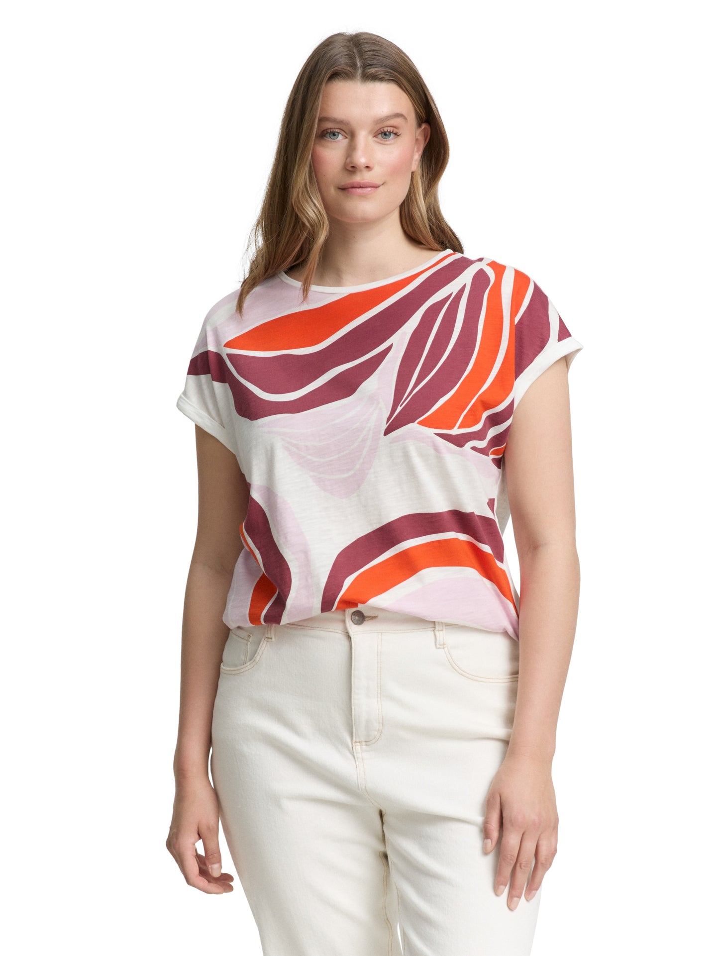 Plus Size - T-Shirt mit Muster