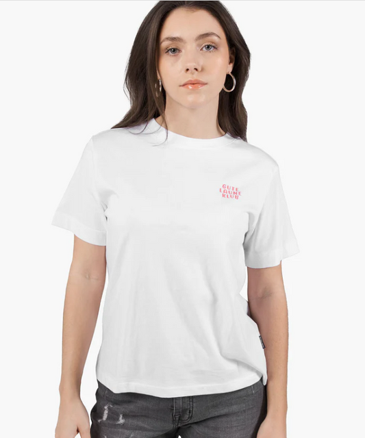T-Shört Görls Big Gute Laune Klub, white