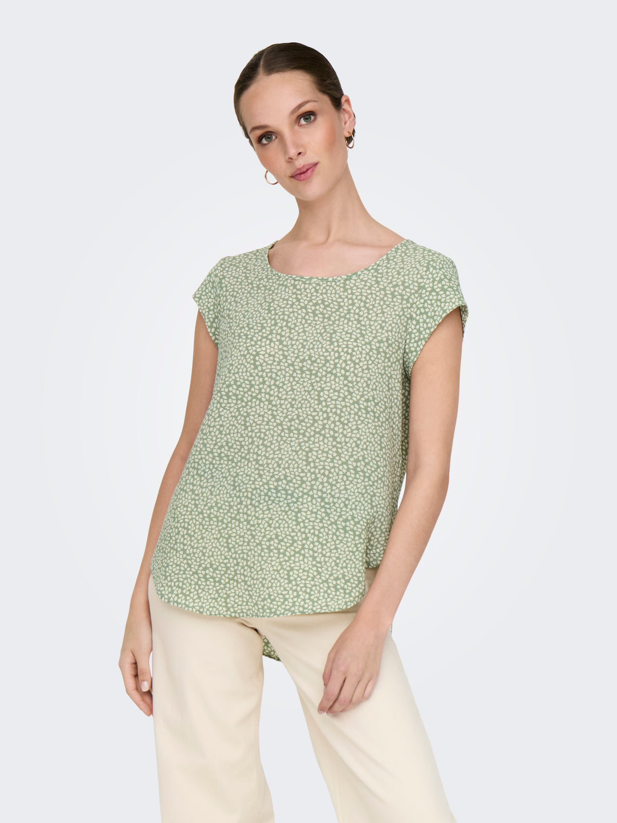 ONLVIC S/S AOP TOP NOOS WVN