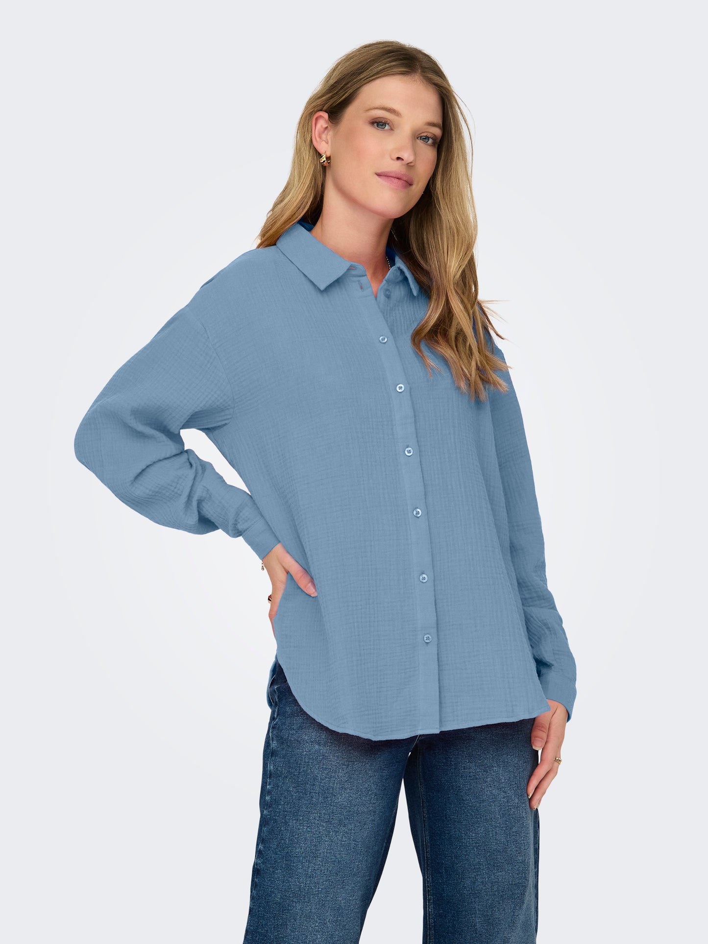 JDYTHEIS LIFE L/S LOOSE SHIRT WVN NOOS