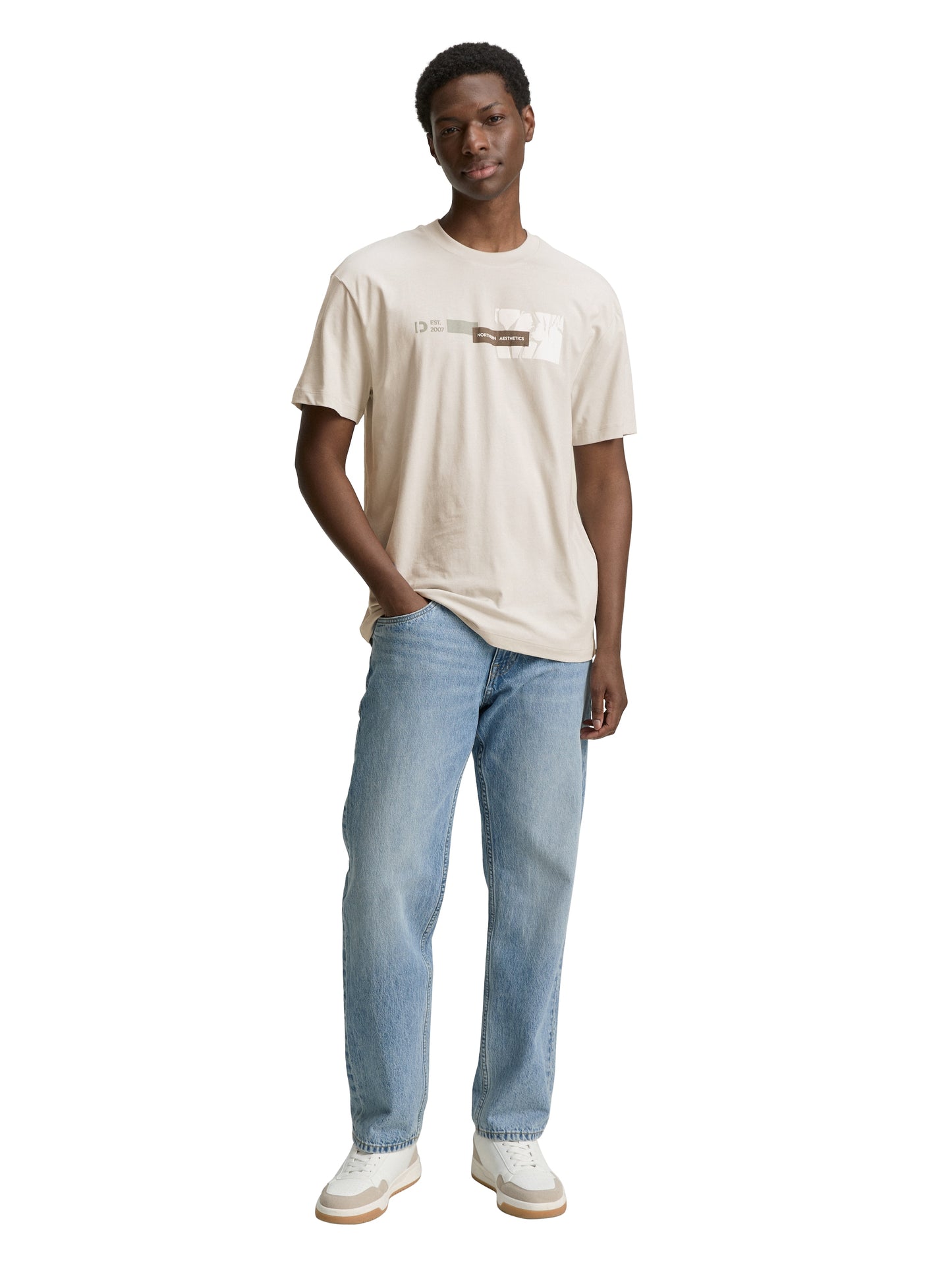 Relaxed Fit T-Shirt mit Print